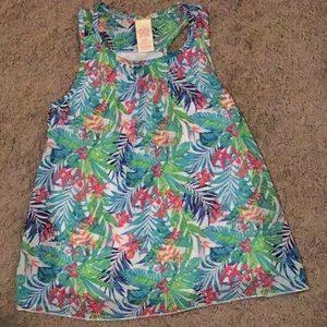 Tropical tank top
